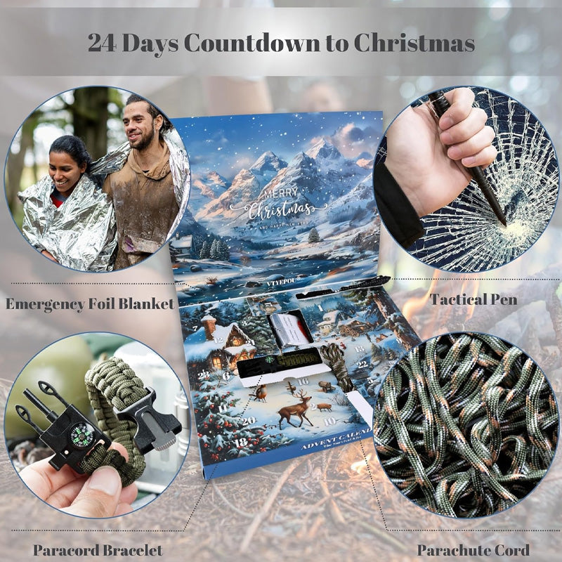 24-Day Advent Calendar of Survival Tools for Teens and Adults