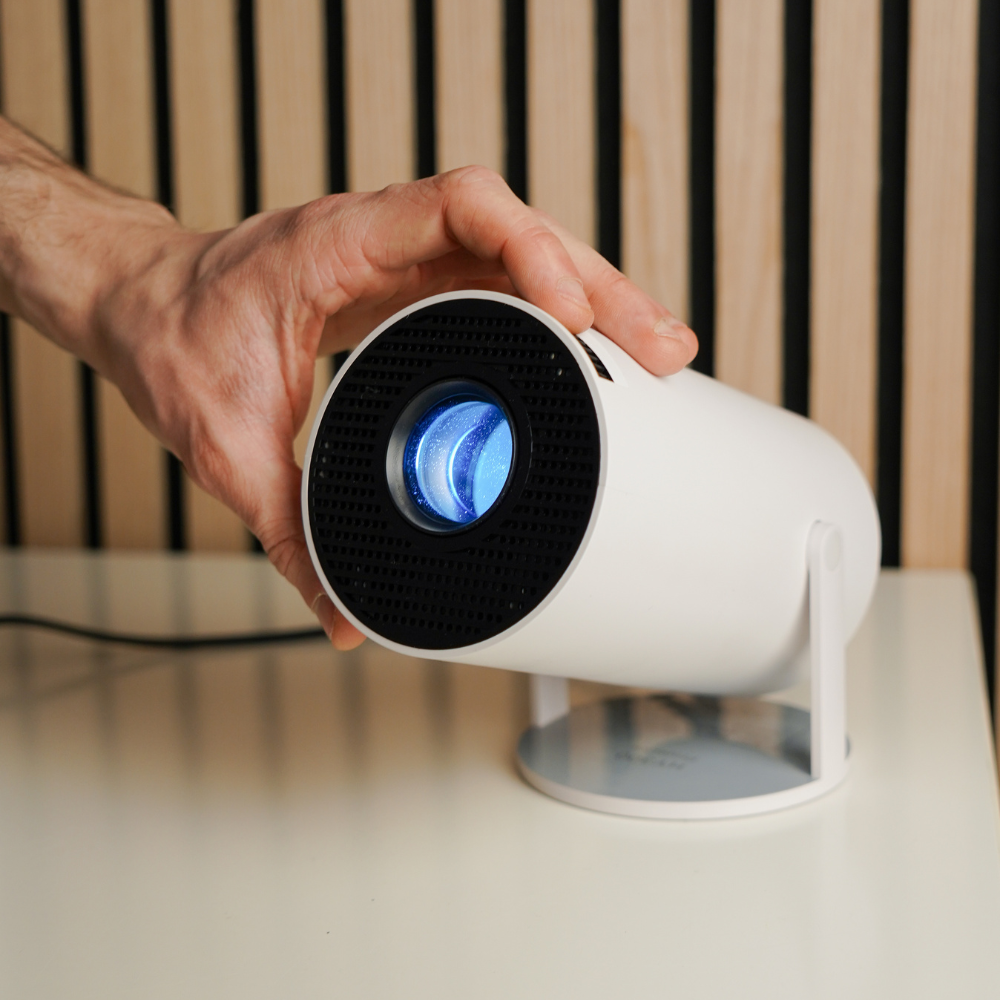 Wireless Home Theater Projector with Bluetooth & WiFi