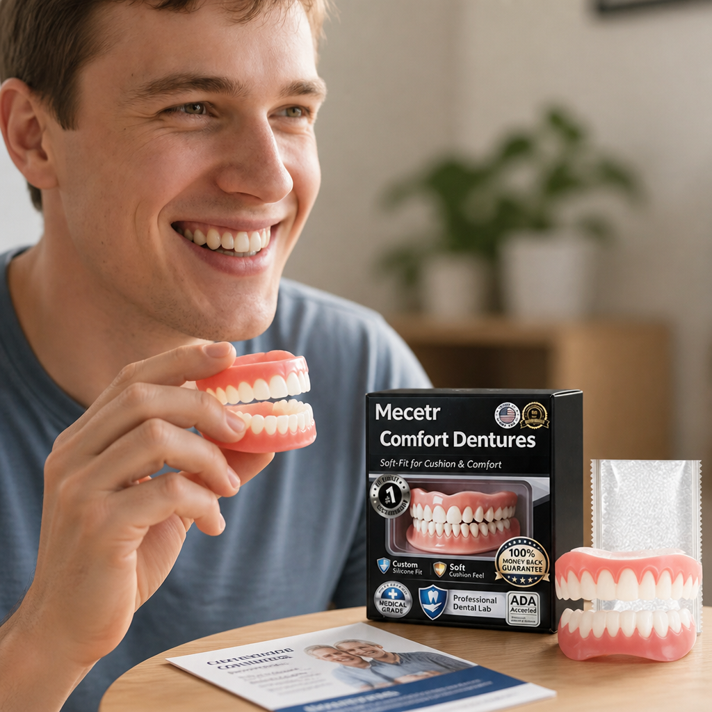 Customizable Portable Full-Mouth Denture Solution for Adults