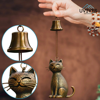 Handcrafted Wind Chime for Cat Lovers