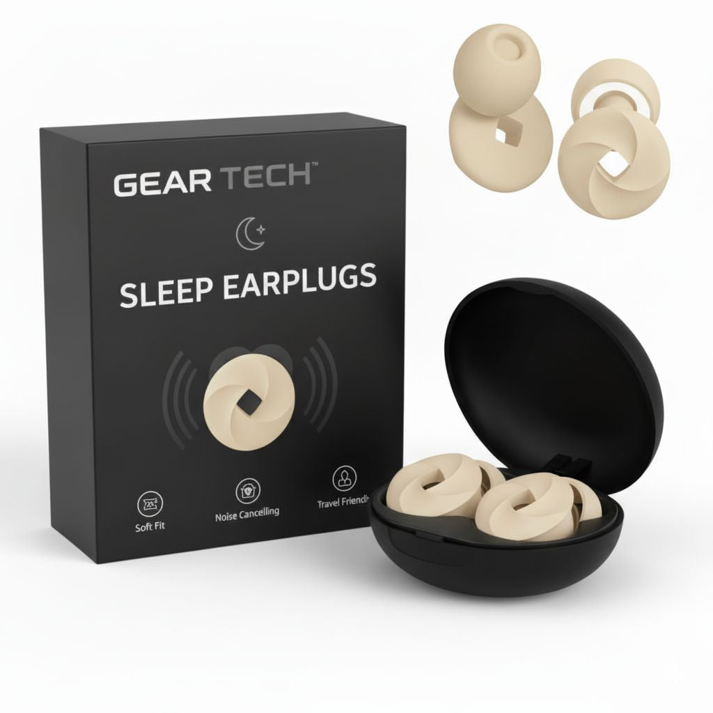 Sleep Earplugs for All-Day Comfort – 33 dB Noise Reduction