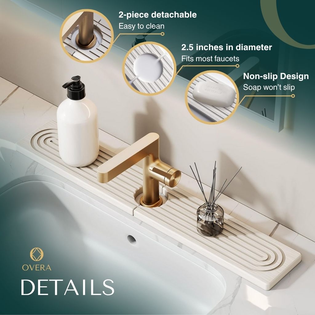 Ultra-Absorbent Sink Mat for Quick Drying and Freshness