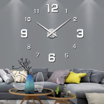 Silent Analog Wall Clock - Modern Decor for Any Space