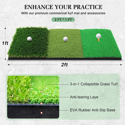 Portable Golf Training Net for Home Practice