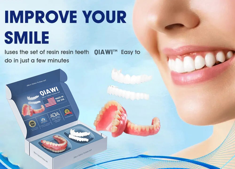 SmileMend™ – Custom Silicone Denture Solution for a Perfect Smile