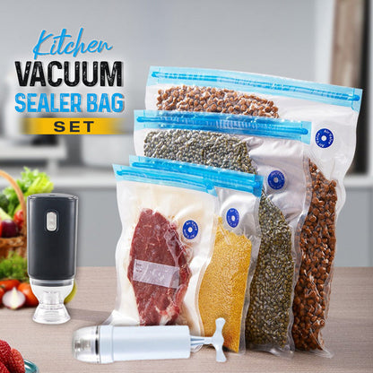 Food Preservation Vacuum Seal Bag Set for Your Kitchen