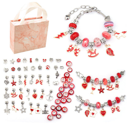 Creative Gemstone Bracelet Kit for Young Artists