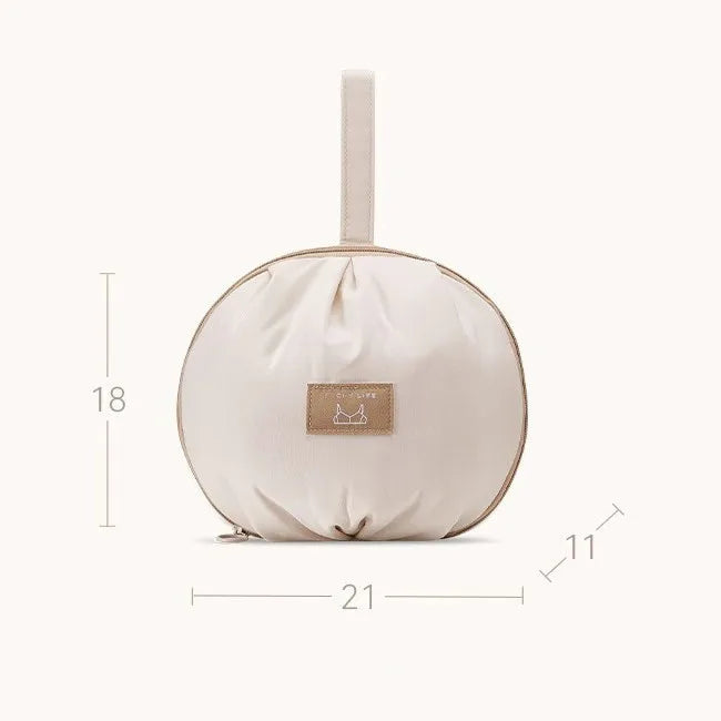 Travel Lingerie Organizer Bag | Portable Storage for Bras & Socks | Multi-Purpose Cosmetic Case