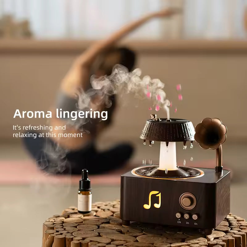 Warm Aromatherapy Diffuser to Combat Winter Dryness with Soothing Scents