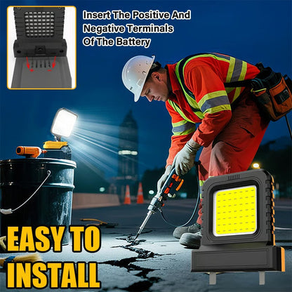 PowerBeam Portable LED Worklight | Compatible with Major Brands