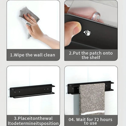 Towel Holder for Bathroom - Space-Saving Design with Quick Drying Feature