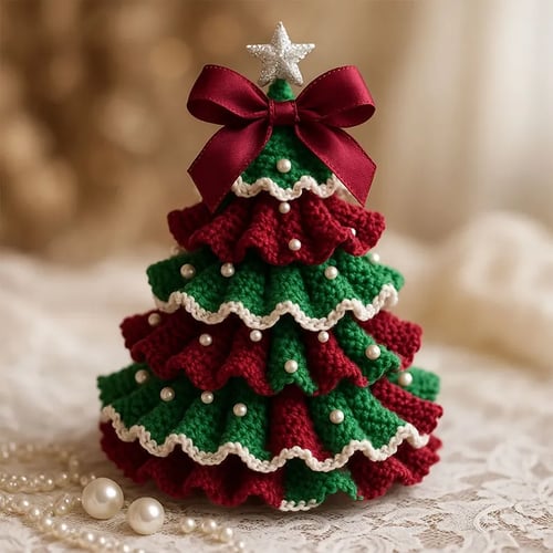 CraftyWonders – Handmade Crochet Christmas Tree Kit