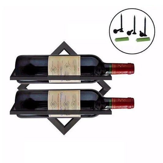 Elegant Wine Rack for Space Saving and Showcasing Your Collection