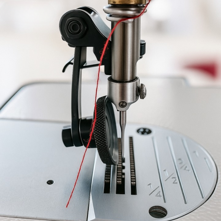 Leather Sewing Foot with Rolling Function