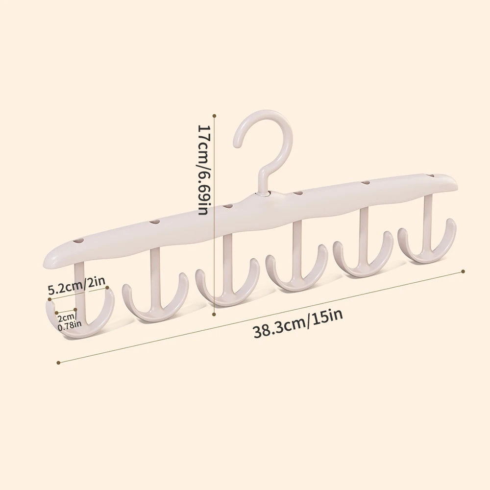 Multi-Purpose Hanger Set (2 Pieces) | Integrated Hook & Drying Strap | Compact & Portable Design