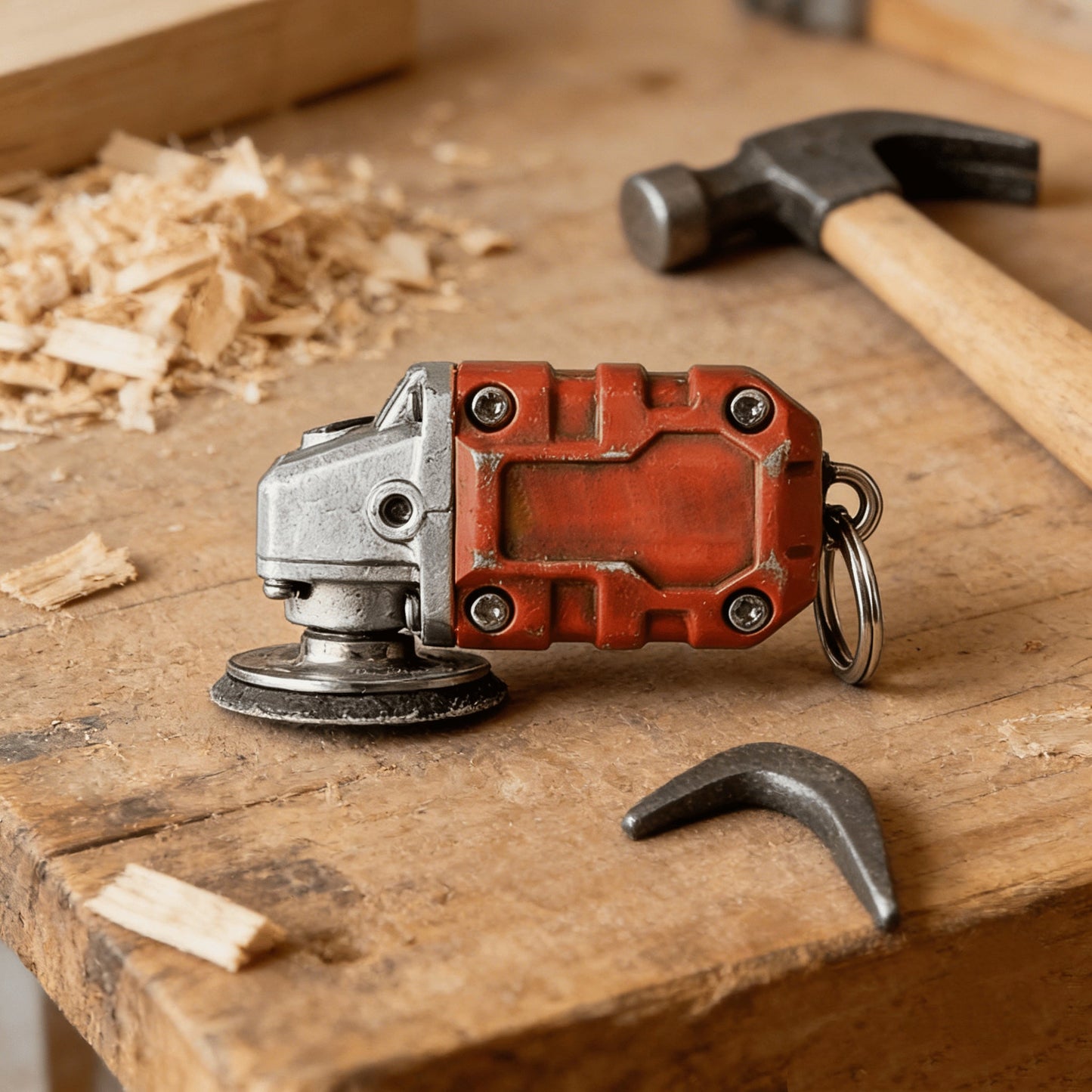 Versatile Keychain Mini-Sander | Portable Repair Tool