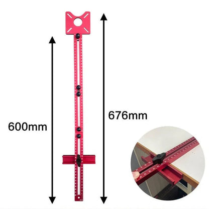 Precision Woodworking Router Template - Aluminum Alloy for Professionals & DIY