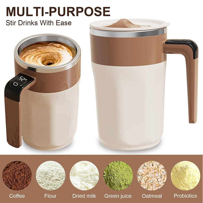 Effortless Hands-Free Drink Mixer for Perfectly Blended Beverages