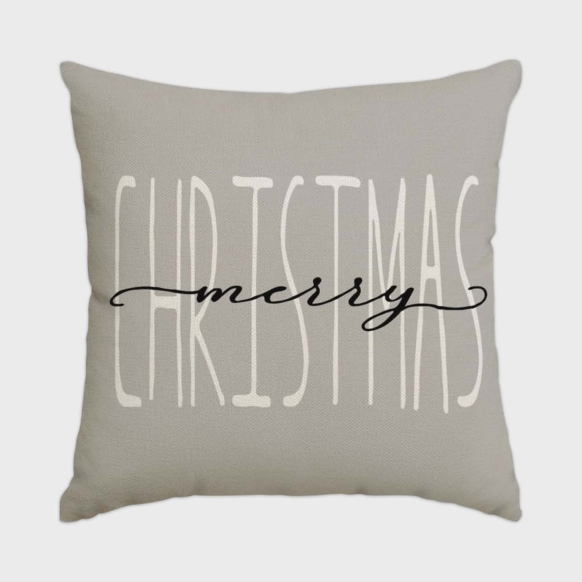 Festive Gnome Throw Pillow Covers | Set of 4