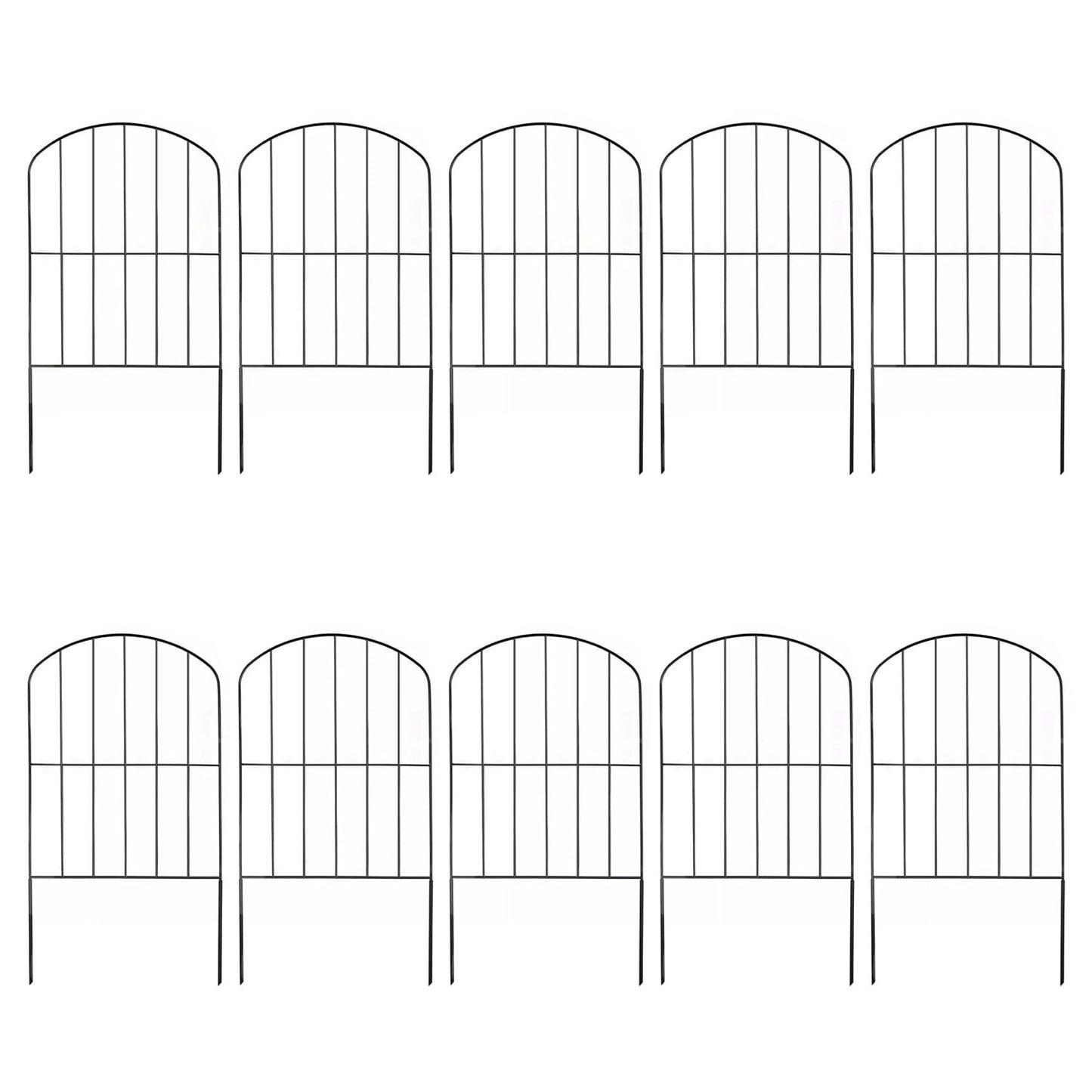Stylish Fence for Immediate Protection of Plants and Pets