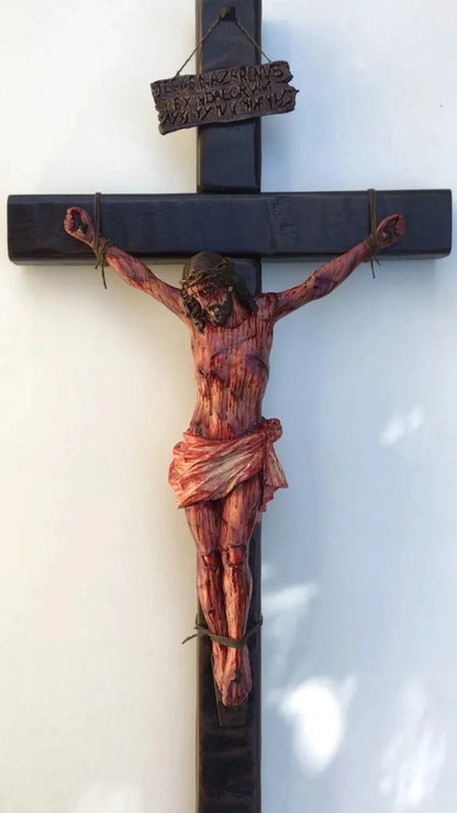 Realistic Handmade Christ Cross Decoration