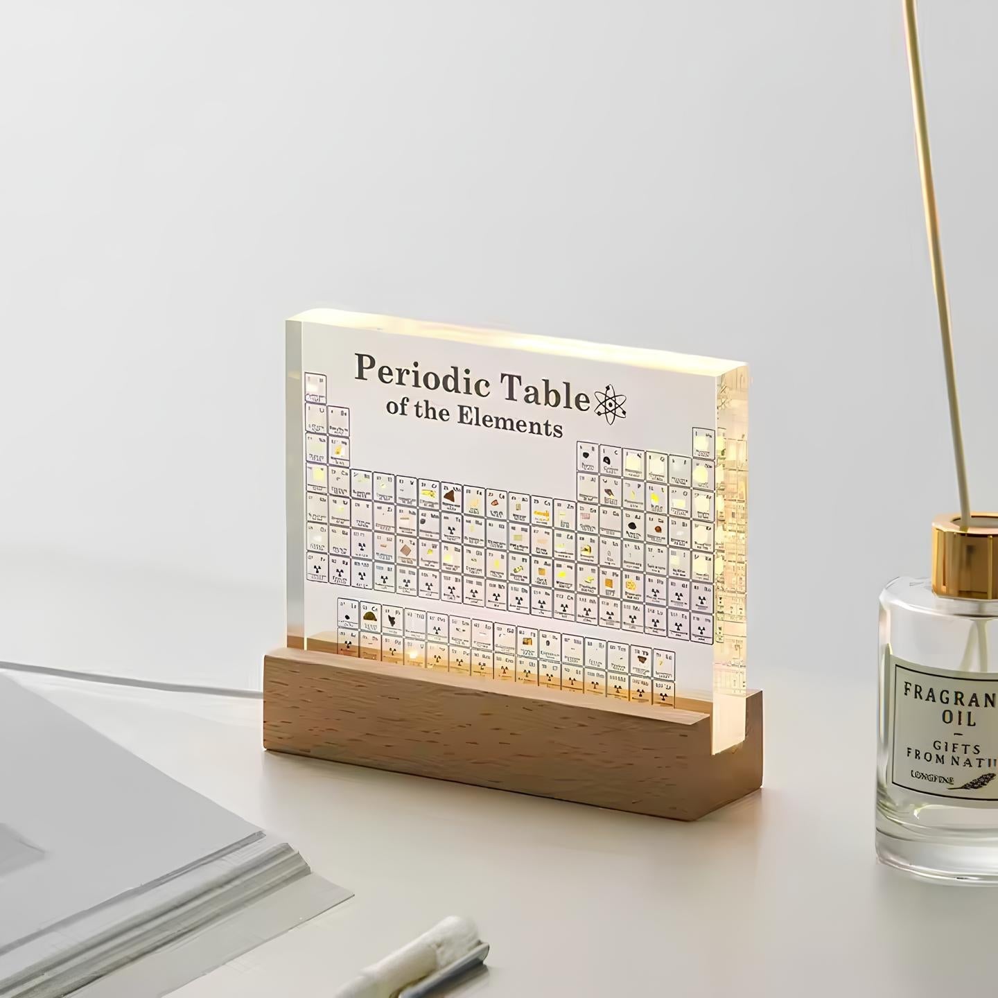 Stunning Real Elements Display: Periodic Table Collection