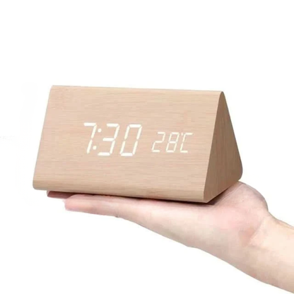 Clear Time and Temperature Display Anytime, Anywhere