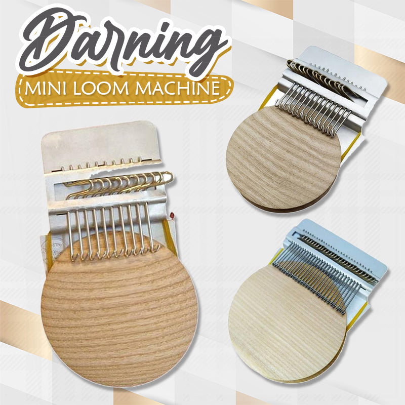 Mini Loom Machine for Darning Projects