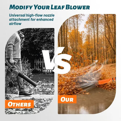 Double the Power of Your Leaf Blower for Faster Cleaning