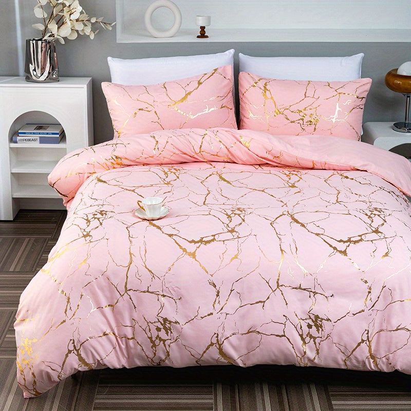 Modern Design Quilt Cover Set – Stylish Bedding Ensemble