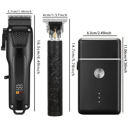 Wireless Grooming Kit with LED Indicator | 120-Minute Battery Life