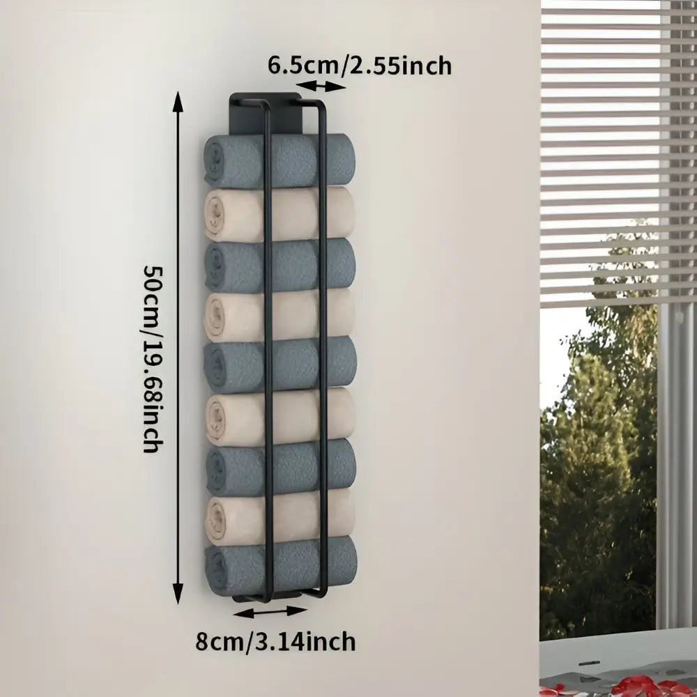 Towel Holder for Bathroom - Space-Saving Design with Quick Drying Feature