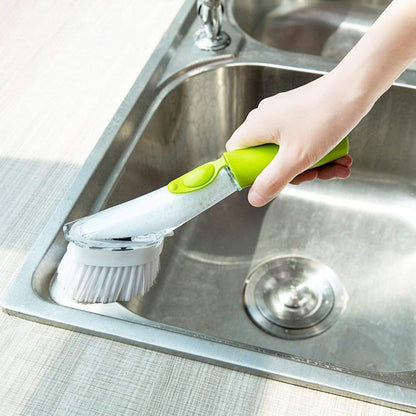 Effortless Dishwashing with Built-in Soap Dispenser