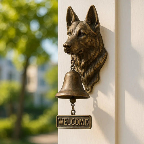 Shepherd Design Wall Bell in Bronze – Elegant Welcome Chime