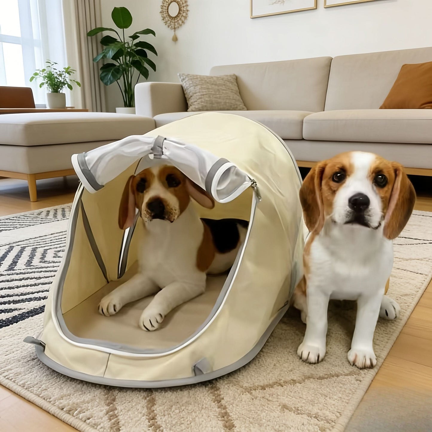 Foldable Pet Tent for Outdoor Use