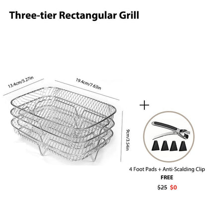 Triple Your Air Fryer Capacity for Faster Meals