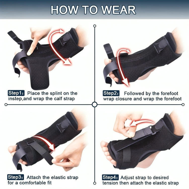 Wake Up Pain-Free with Gentle Overnight Heel Support