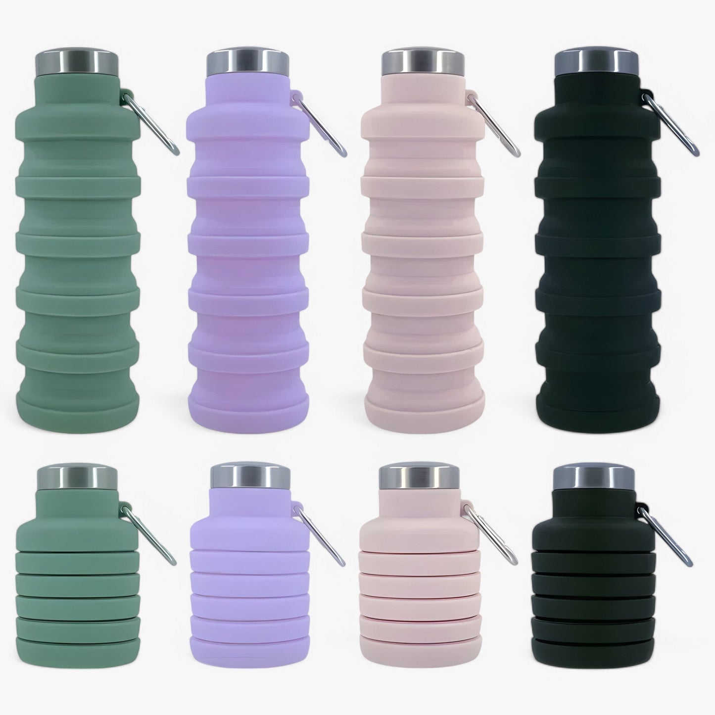 Stay Hydrated Anywhere with Compact, Foldable Water Bottle
