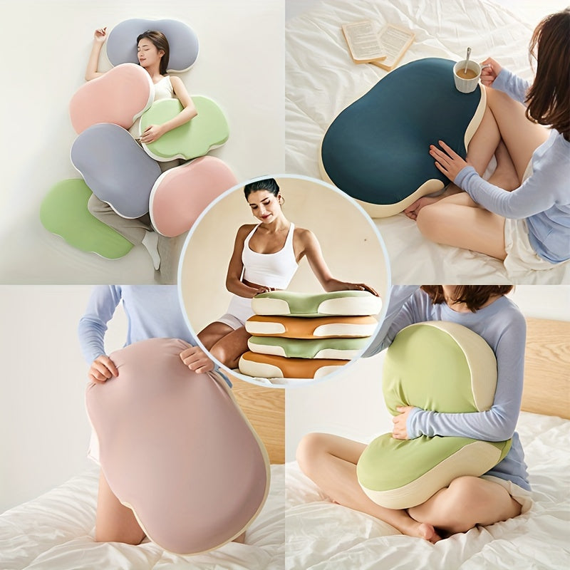 Cooling Cervical Memory Foam Pillow - Ergonomic Contour Support for Sleep