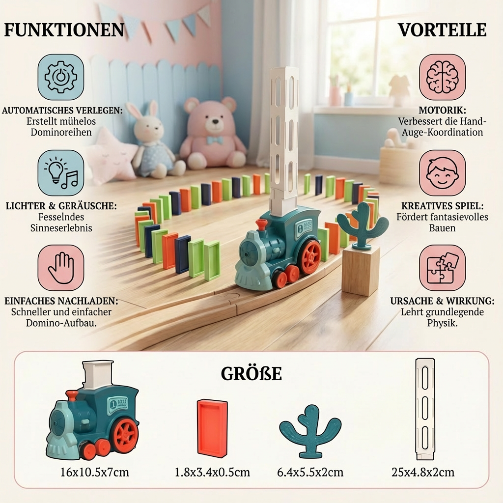 Pulling Domino Set