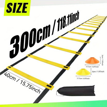 Agility Ladder Training Kit for Speed and Coordination