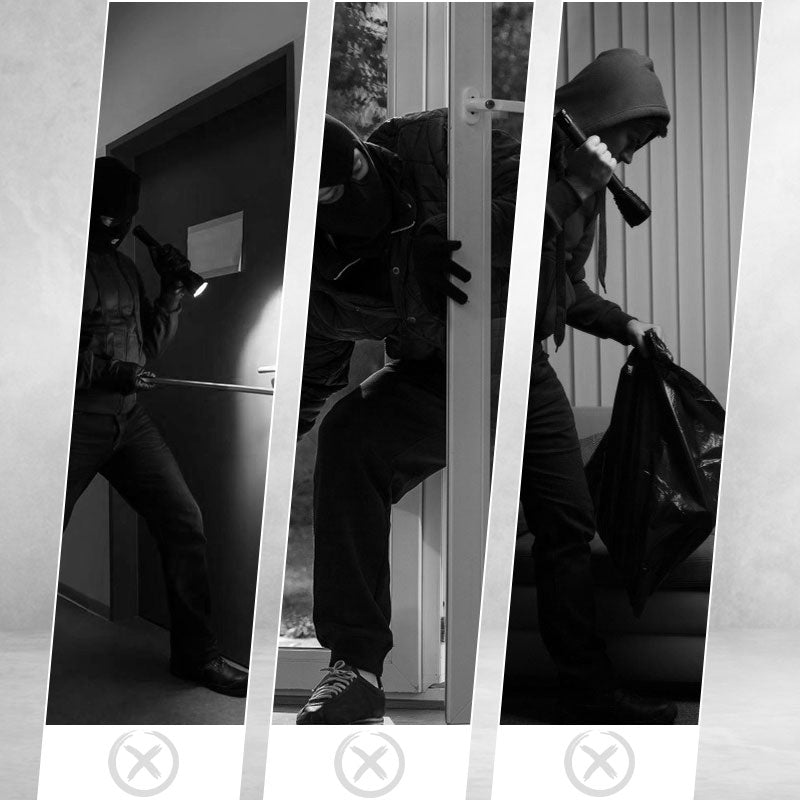 105 dB Alarm System for Immediate Intruder Deterrence