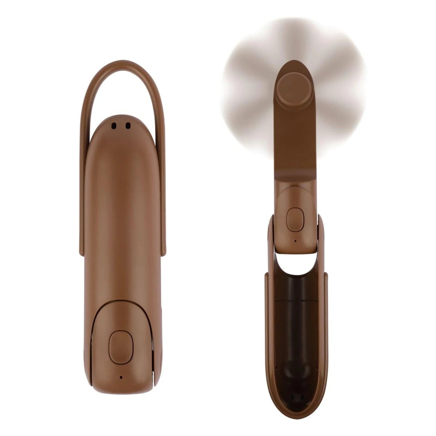 Mini USB Rechargeable Handheld Fan | 3-in-1 with Flashlight & Power Bank