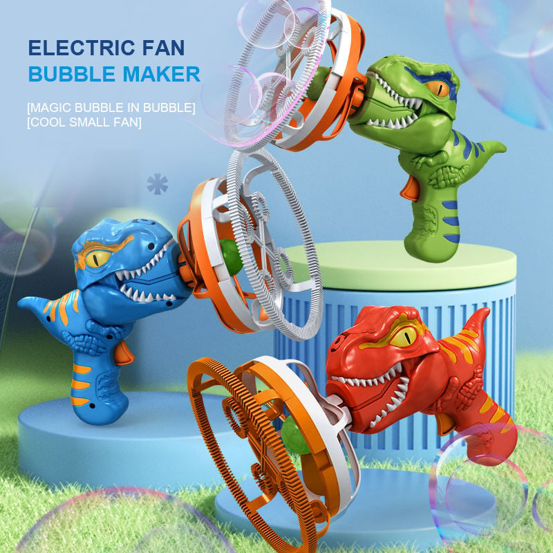 BubbleBuddy – Portable Dinosaur Bubble Blaster for Endless Fun! 🦖🫧