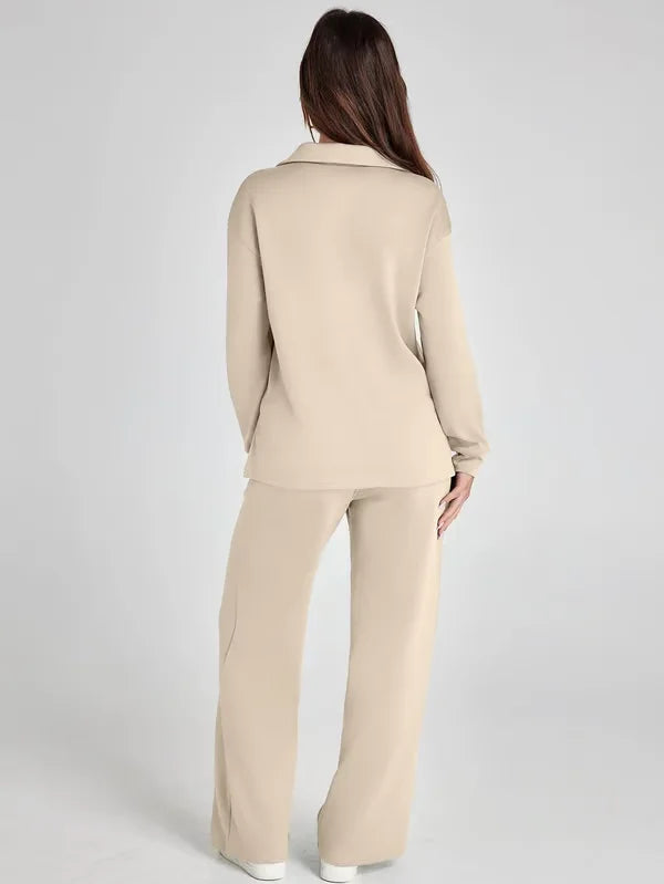 Cozy Hoodie Set in Violet | Stylish and Comfortable Lounge Wear