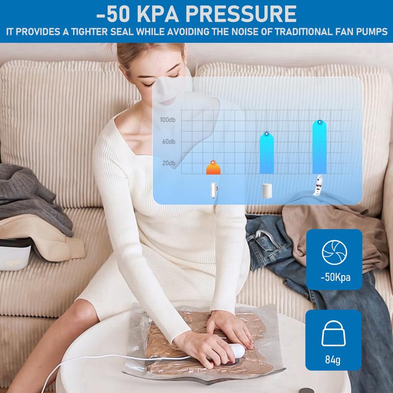 Instantly Create More Space by Compressing Your Clothing