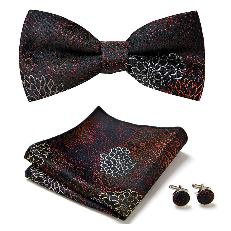 Three-Piece Set Featuring Stylish Bowties