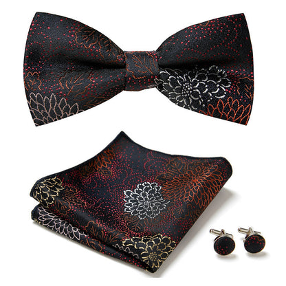 Three-Piece Set Featuring Stylish Bowties