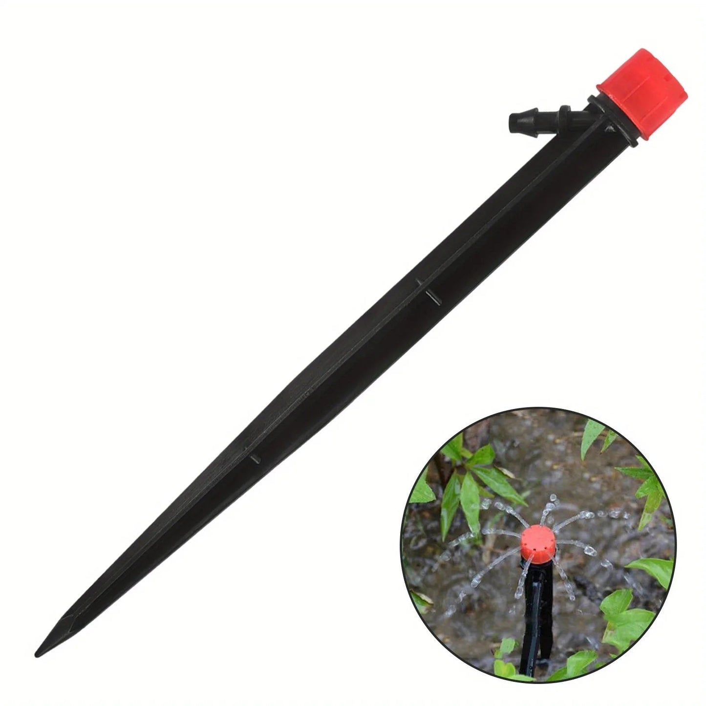 360-Degree Spray Nozzle Set with 30 Pieces | Adjustable Garden & Greenhouse Irrigation | Compatible with 4/7 mm Hoses | Accessories