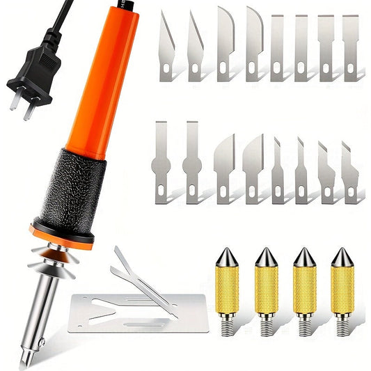 Electric Simple Carving Tool for Pumpkins | Fast Precision Cutter